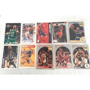 Vintage Mixed Basketball Trading Cards NBA Hoops, Upper Deck, & Topps 1990's Lot